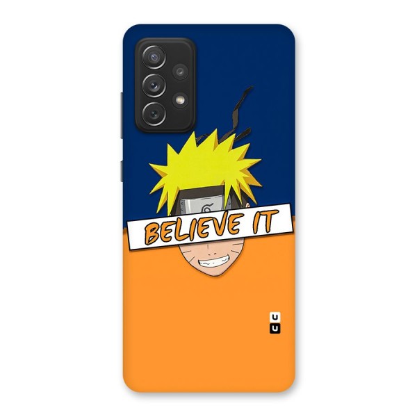 Naruto Believe It Back Case for Galaxy A72