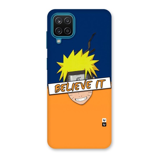 Naruto Believe It Back Case for Galaxy F12