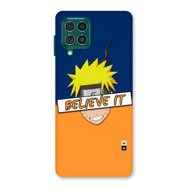 Naruto Believe It Back Case for Galaxy F62