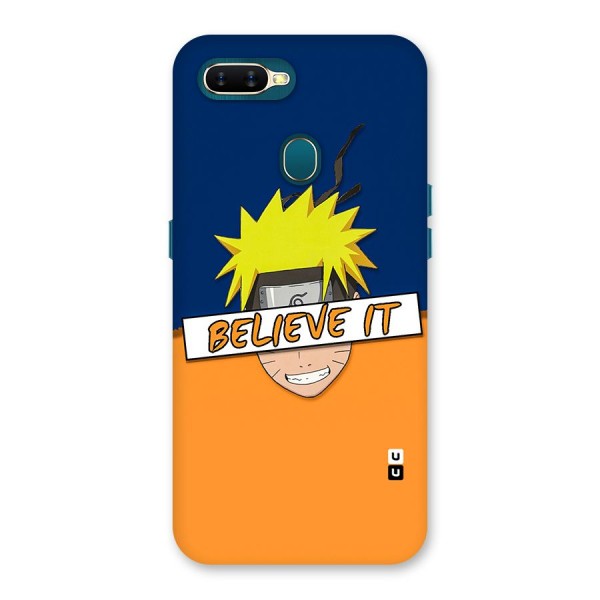 Naruto Believe It Back Case for Oppo A12