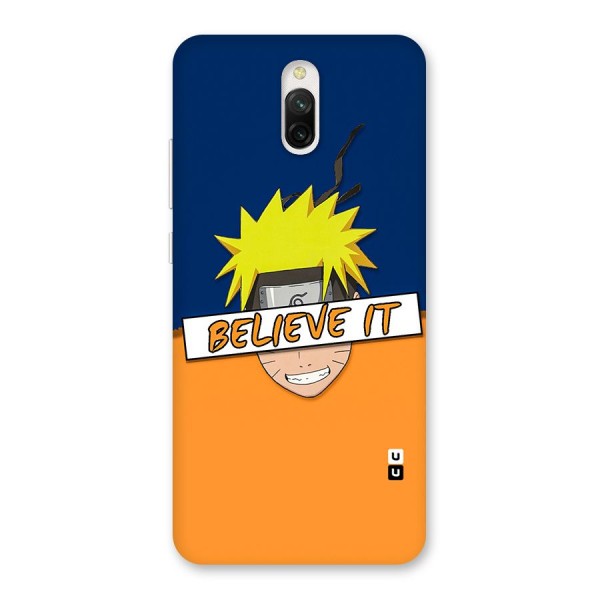 Naruto Believe It Back Case for Redmi 8A Dual