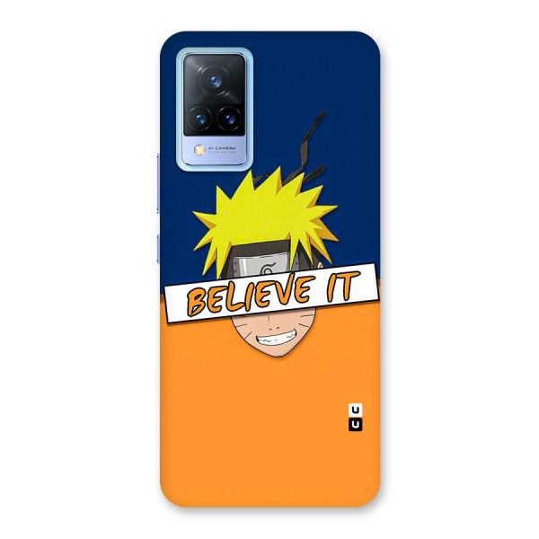 Naruto Believe It Back Case for Vivo V21 5G