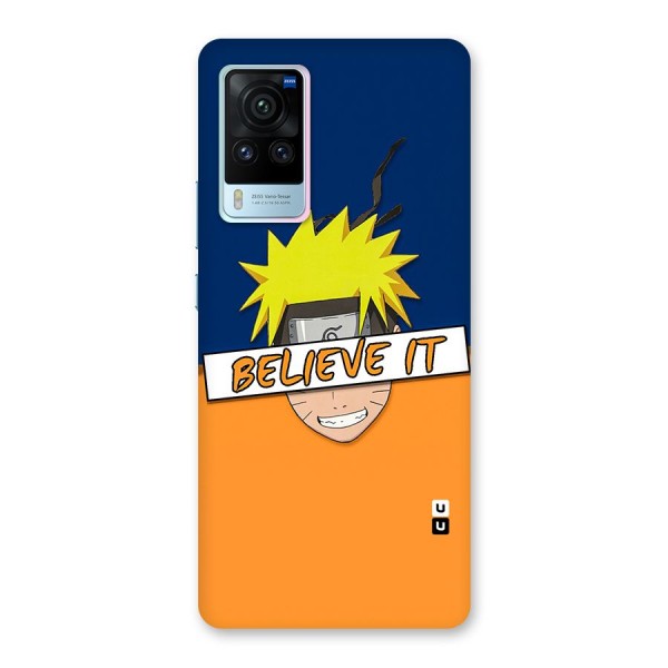 Naruto Believe It Back Case for Vivo X60 Pro