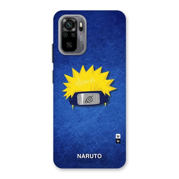 Naruto Headband Minimal Back Case for Redmi Note 10