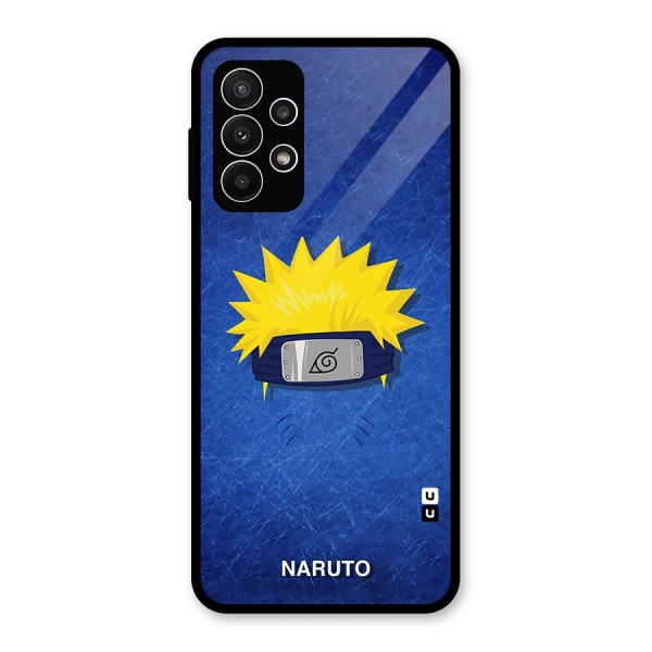 Naruto Headband Minimal Glass Back Case for Galaxy A23