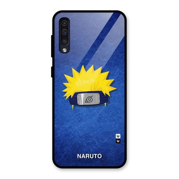 Naruto Headband Minimal Glass Back Case for Galaxy A50s