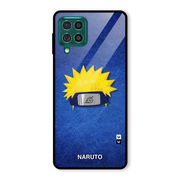 Naruto Headband Minimal Glass Back Case for Galaxy F62