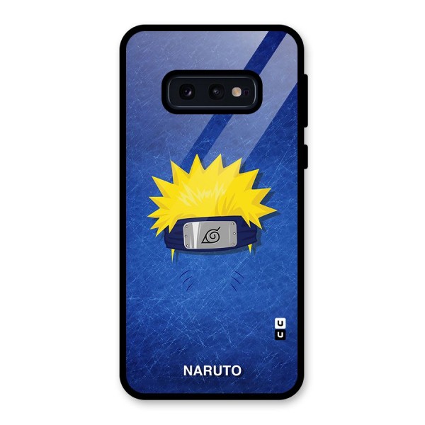 Naruto Headband Minimal Glass Back Case for Galaxy S10e