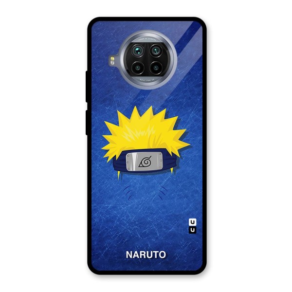 Naruto Headband Minimal Glass Back Case for Mi 10i