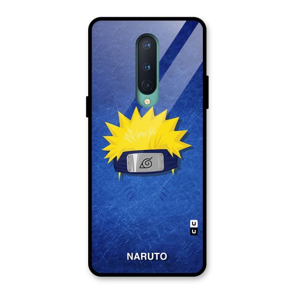 Naruto Headband Minimal Glass Back Case for OnePlus 8