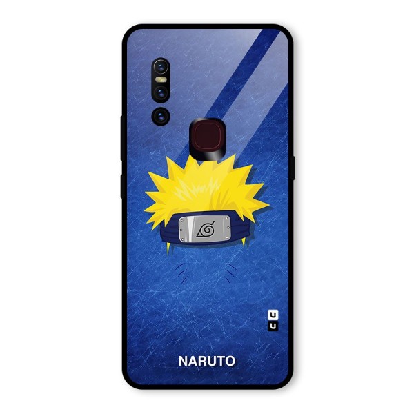 Naruto Headband Minimal Glass Back Case for Vivo V15