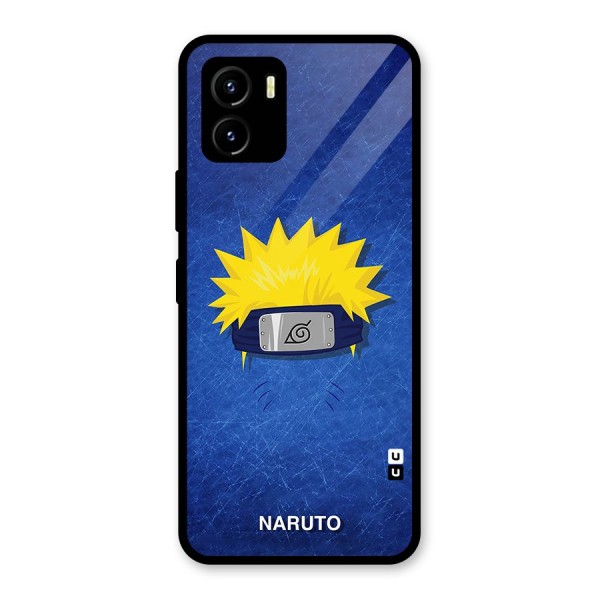 Naruto Headband Minimal Glass Back Case for Vivo Y15s