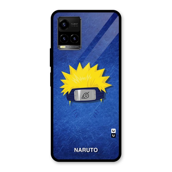 Naruto Headband Minimal Glass Back Case for Vivo Y21G