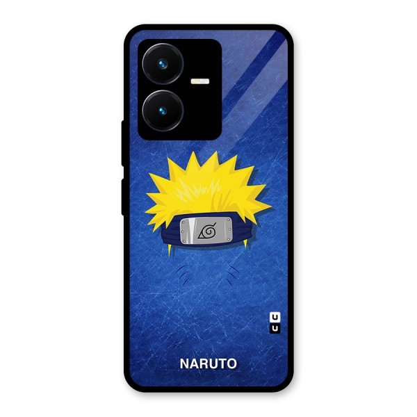 Naruto Headband Minimal Glass Back Case for Vivo Y22