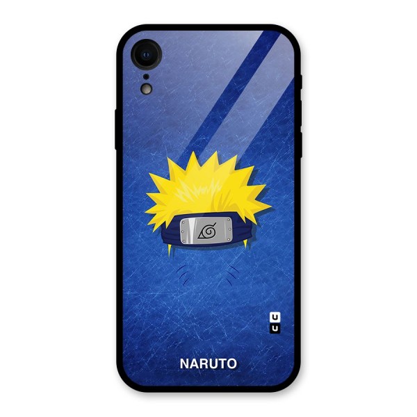 Naruto Headband Minimal Glass Back Case for XR