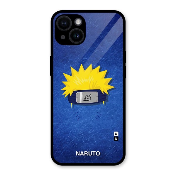 Naruto Headband Minimal Glass Back Case for iPhone 14