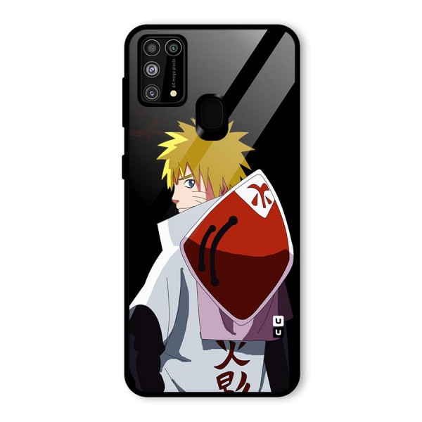 Naruto Hokage Glass Back Case for Galaxy M31