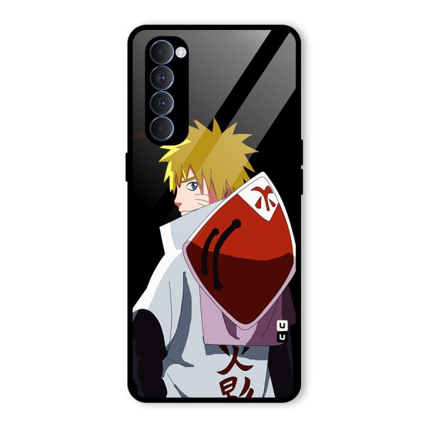 Naruto Hokage Glass Back Case for Oppo Reno4 Pro