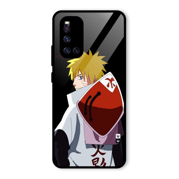 Naruto Hokage Glass Back Case for Vivo V19