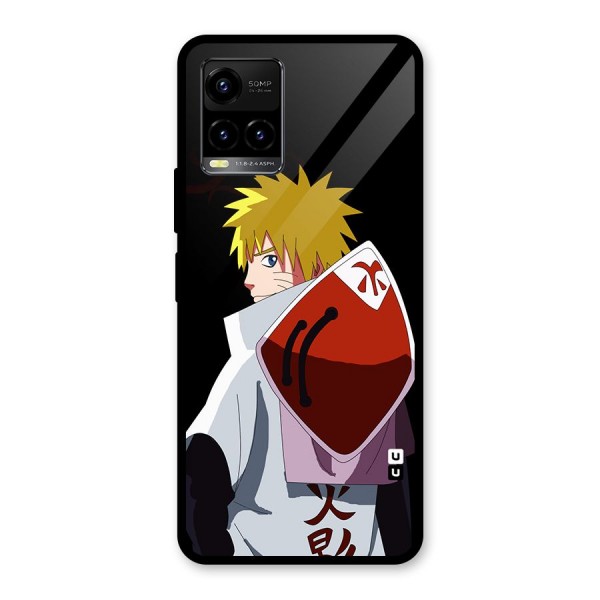 Naruto Hokage Glass Back Case for Vivo Y21 2021