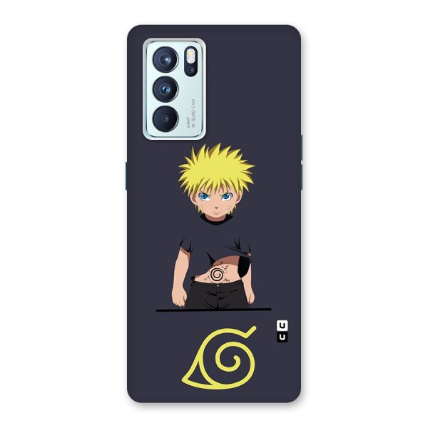 Naruto Kid Back Case for Oppo Reno6 Pro 5G