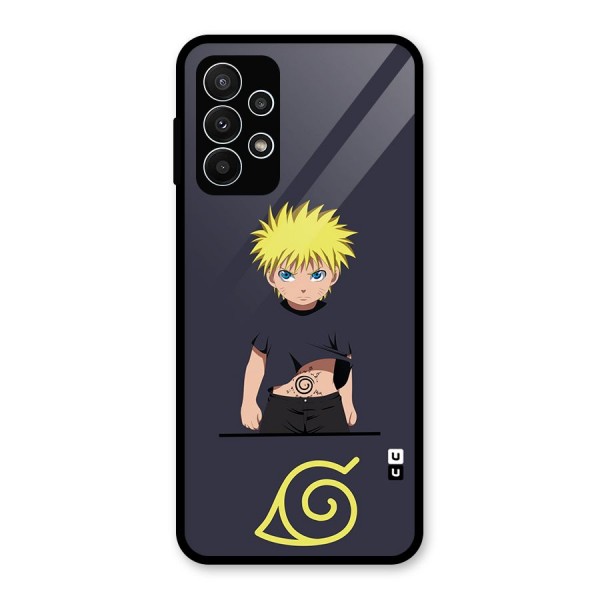 Naruto Kid Glass Back Case for Galaxy A23