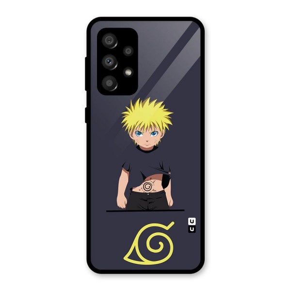 Naruto Kid Glass Back Case for Galaxy A32