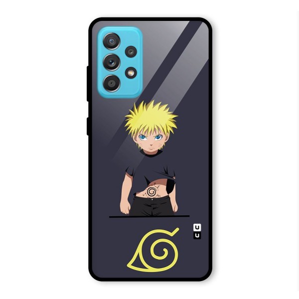 Naruto Kid Glass Back Case for Galaxy A52