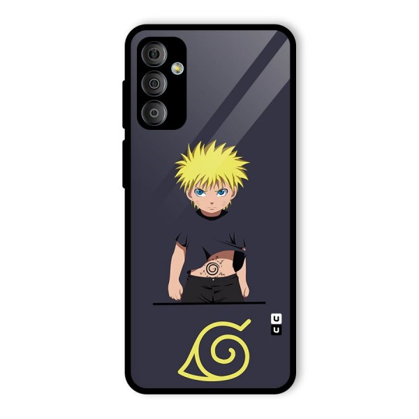 Naruto Kid Glass Back Case for Galaxy F23