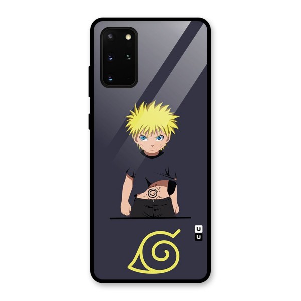 Naruto Kid Glass Back Case for Galaxy S20 Plus