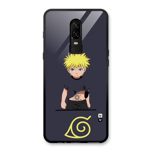 Naruto Kid Glass Back Case for OnePlus 6