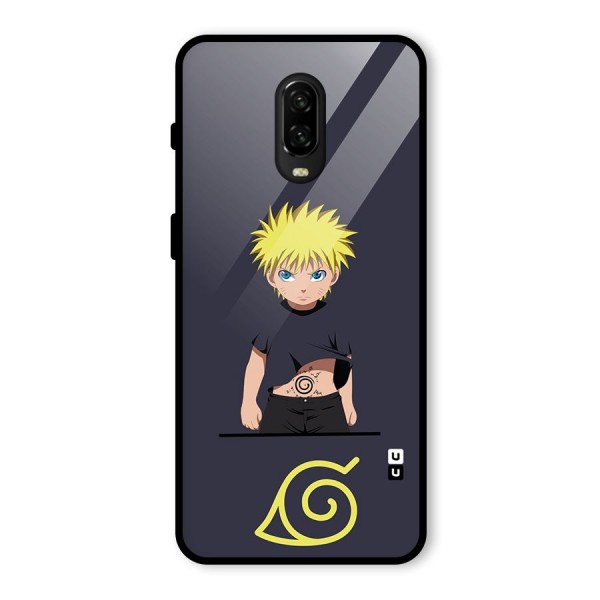 Naruto Kid Glass Back Case for OnePlus 6T