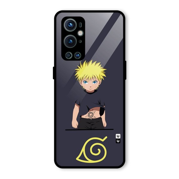 Naruto Kid Glass Back Case for OnePlus 9 Pro