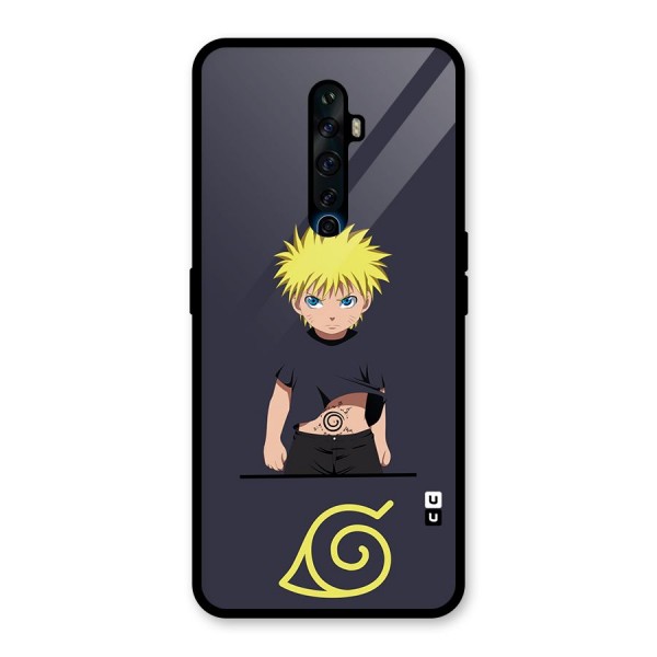 Naruto Kid Glass Back Case for Oppo Reno2 Z