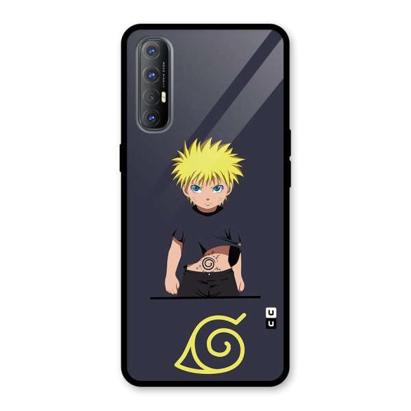 Naruto Kid Glass Back Case for Oppo Reno3 Pro