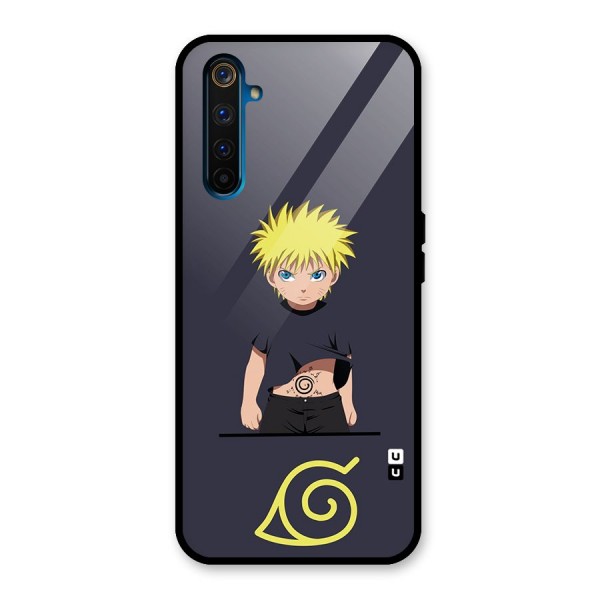 Naruto Kid Glass Back Case for Realme 6 Pro