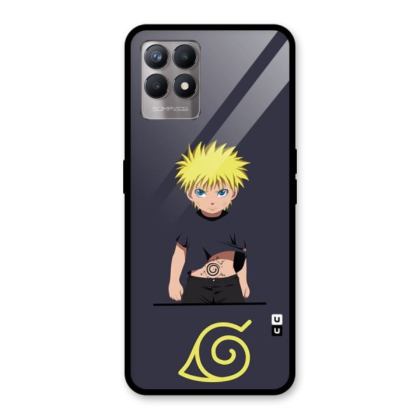 Naruto Kid Glass Back Case for Realme 8i