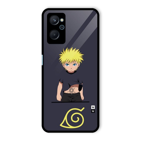 Naruto Kid Glass Back Case for Realme 9i