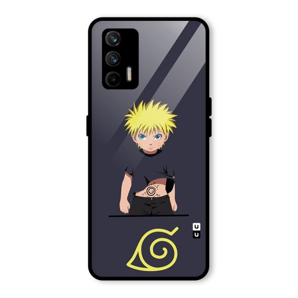 Naruto Kid Glass Back Case for Realme GT 5G