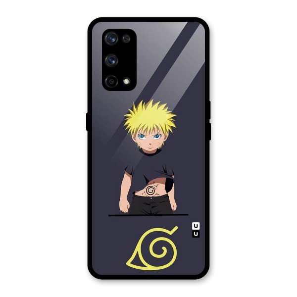 Naruto Kid Glass Back Case for Realme X7 Pro