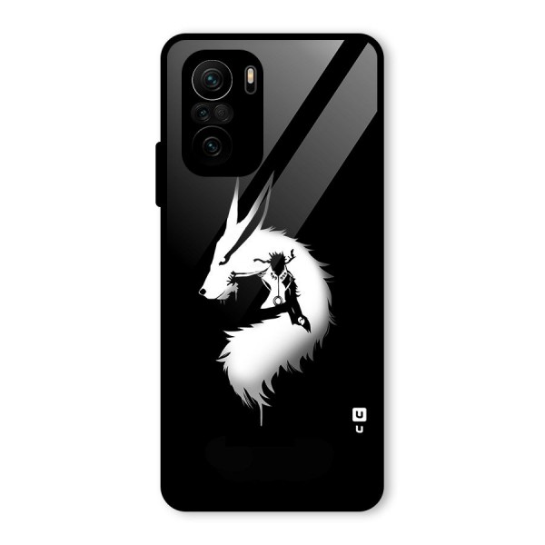 Naruto Kurama Mode Glass Back Case for Mi 11x