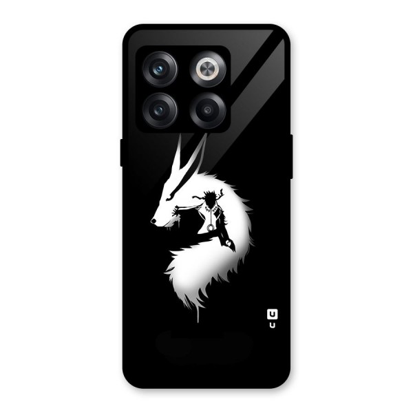 Naruto Kurama Mode Glass Back Case for OnePlus 10T