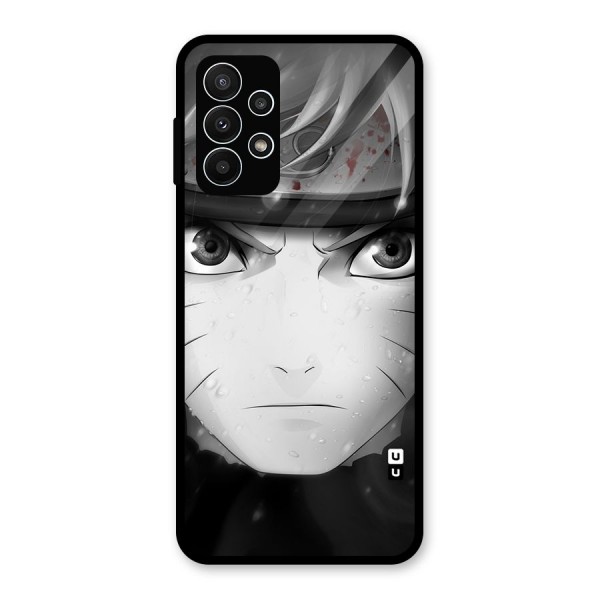 Naruto Monochrome Glass Back Case for Galaxy A23