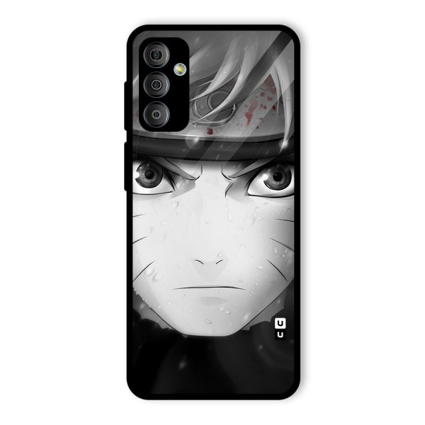 Naruto Monochrome Glass Back Case for Galaxy F23