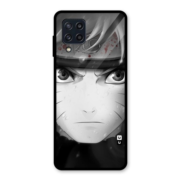 Naruto Monochrome Glass Back Case for Galaxy M32