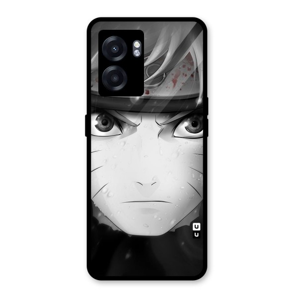 Naruto Monochrome Glass Back Case for Oppo K10 (5G)