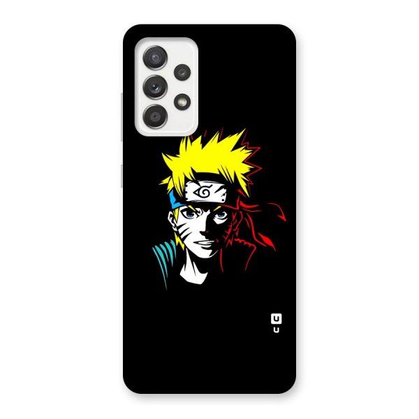 Naruto Pen Sketch Art Back Case for Galaxy A52