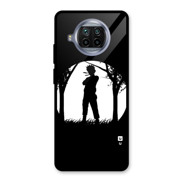 Naruto Silhouette Glass Back Case for Mi 10i