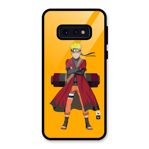 Naruto Uzumaki Art Glass Back Case for Galaxy S10e