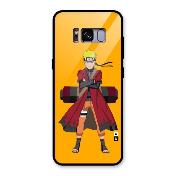 Naruto Uzumaki Art Glass Back Case for Galaxy S8